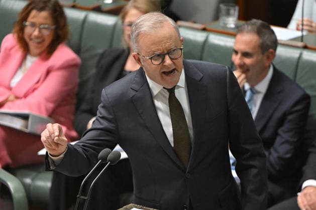QUESTION TIME, Prime Minister Anthony Albanese during Question Time in the House of Representatives at Parliament House in Canberra, Wednesday, May 13, 2026. ( NO ARCHIVING CANBERRA AUSTRALIAN CAPITAL TERRITORY AUSTRALIA  Copyright: xMICKxTSIKASx 20260513158584000614