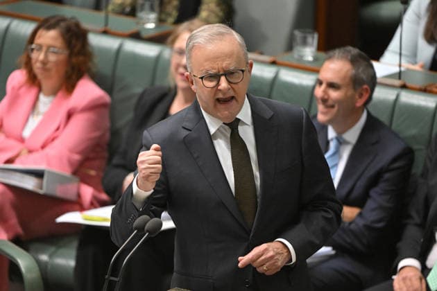 QUESTION TIME, Prime Minister Anthony Albanese during Question Time in the House of Representatives at Parliament House in Canberra, Wednesday, May 13, 2026. ( NO ARCHIVING CANBERRA AUSTRALIAN CAPITAL TERRITORY AUSTRALIA  Copyright: xMICKxTSIKASx 20260513147119048913