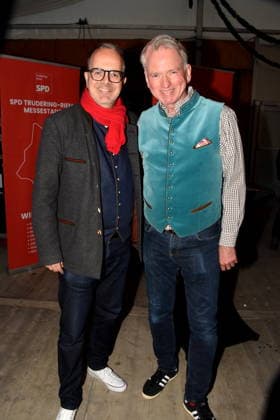 Markus Rinderspacher SPD parliamentary party leader MdL Christian Springer cabaret artist Munich 12 05 2026 Truderinger Buam e V Festwoche Political SPD evening Photo Munich