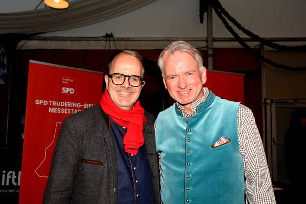 Markus Rinderspacher SPD parliamentary party leader MdL Christian Springer cabaret artist Munich 12 05 2026 Truderinger Buam e V Festwoche Political SPD evening Photo Munich