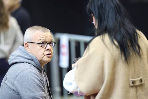 Civil party Marc Devise pictured during the trial of P. and A. Falzone, at the Court of Appeal of Mons, on Wednesday 13 May 2026. The trial of the two men concerns the 2022 tragedy in Strepy-Bracquegnies, where a car plowed into a carnival parade around 5:00. Six people died at the scene, and a seventh months later in the hospital. P. Falzone is charged with seven murder and 81 attempted murder. A. Falzone with failure to render aid to a person in danger. Today the court continues to hear the victims.  VIRGINIExLEFOUR 173674744