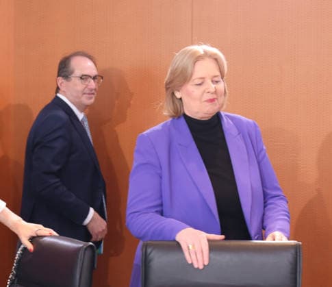 Federal Cabinet and Federal Chancellor Merz 13 05 2026, Germany, Berlin, Federal Chancellery, 44 Federal Cabinet, Federal Chancellor Friedrich Merz , Federal Minister of Finance Lars Klingbeil and Federal Minister of the Interior Alexander Dobrindt Berlin Berlin Germany
