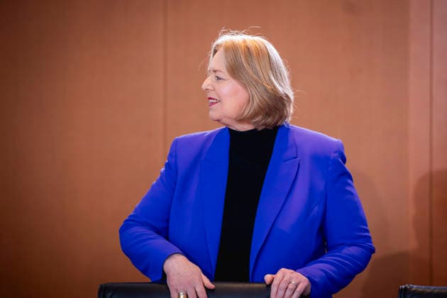 Baerbel Bas SPD , Federal Minister for Labor and Social Affairs, recorded during a cabinet meeting in Berlin, 13 05 2026 Berlin Germany Copyright: xJulianexSonntagx