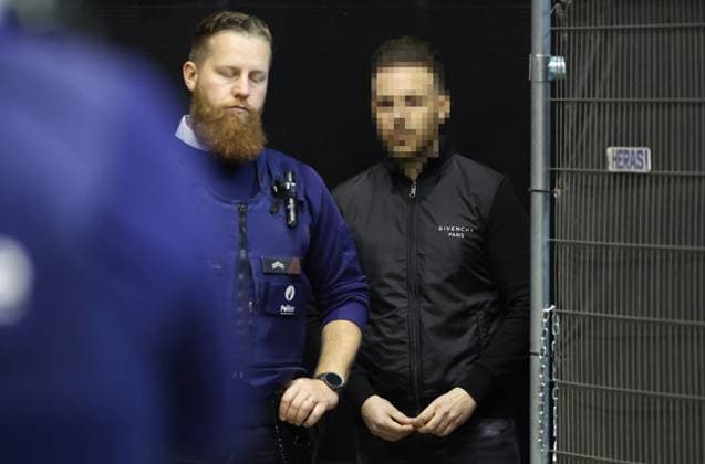 The accused Paolo Falzone arrives for the trial of P. and A. Falzone, at the Court of Appeal of Mons, on Wednesday 13 May 2026. The trial of the two men concerns the 2022 tragedy in Strepy-Bracquegnies, where a car plowed into a carnival parade around 5:00. Six people died at the scene, and a seventh months later in the hospital. P. Falzone is charged with seven murder and 81 attempted murder. A. Falzone with failure to render aid to a person in danger. Today the court continues to hear the victims.  VIRGINIExLEFOUR 173675129