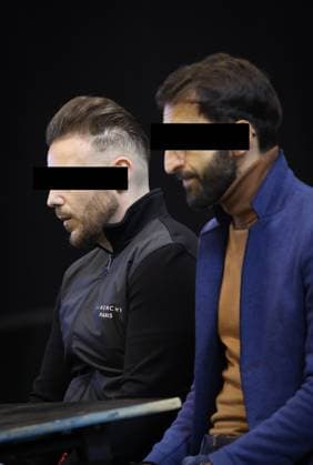 Accused Paolo Falzone and Antonino Falzone pictured during and the trial of P. and A. Falzone, at the Court of Appeal of Mons, on Wednesday 13 May 2026. The trial of the two men concerns the 2022 tragedy in Strepy-Bracquegnies, where a car plowed into a carnival parade around 5:00. Six people died at the scene, and a seventh months later in the hospital. P. Falzone is charged with seven murder and 81 attempted murder. A. Falzone with failure to render aid to a person in danger. Today the court continues to hear the victims.  VIRGINIExLEFOUR 173675155