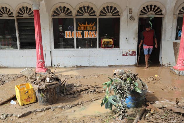 Aftermath of flood in Sumatra TANAH DATAR, INDONESIA - MAY 13: A view of the destruction among the wooden debris affected by floods in Tanah Datar, West Sumatera Province, Indonesia on May 13, 2026. The structures affected by the floods include residential homes, vehicle, irrigation dam, two village bridge, subdistrict roads, and the rice field. Adi Prima Anadolu Tanah Datar Indonesia. Editorial use only. Please get in touch for any other usage.  Copyright: x2026xAnadoluxAdixPrimax