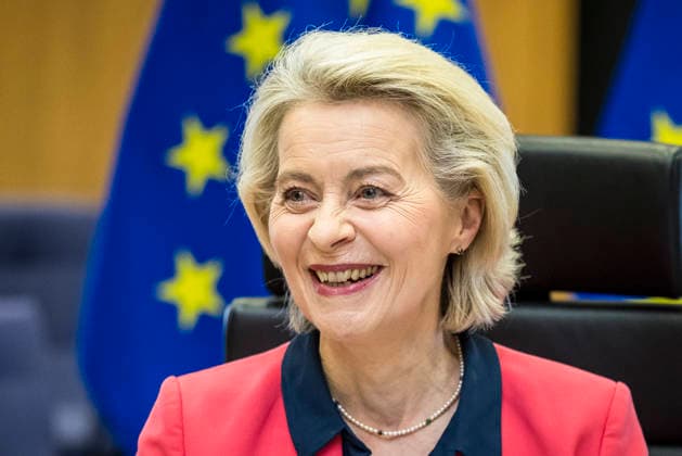 May 13, 2026: Ursula Von der Leyen , the president of the European Commission attends the weekly meeting of the College of Commissioners at the European Commission headquarters in Brussels, Belgium, 13.05.2026. Commissioners are discussing the future of EU cohesion policy, potential restructuring of DG REGIO and plans to strengthen centralized investment tools focused on competitiveness and defence within the European Union budget framework. . - ZUMAw80_ 20260513_faf_w80_002 Copyright: xWiktorxDabkowskix