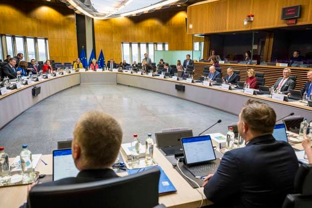May 13, 2026: The weekly meeting of the College of Commissioners at the European Commission headquarters in Brussels, Belgium, 13.05.2026. Commissioners are discussing the future of EU cohesion policy, potential restructuring of DG REGIO and plans to strengthen centralized investment tools focused on competitiveness and defence within the European Union budget framework. . - ZUMAw80_ 20260513_faf_w80_004 Copyright: xWiktorxDabkowskix