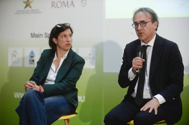 Photo IPP Marco Mattei Rome 13 05 2026 Ecofuturo Festival 2026 in the photo Elly Schlein Angelo Bonelli Italy Photo Press World Copyright