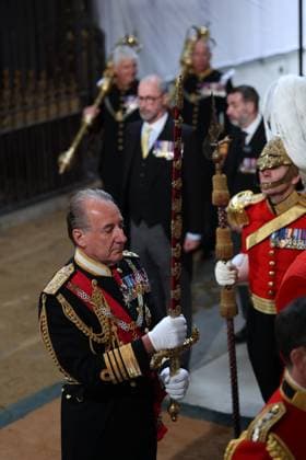 RECORD DATE NOT STATED State Opening of Parliament - ROTA - Victoria Tower Position State Opening of Parliament - ROTA - Victoria Tower Position The Imperial State Crown arrives, followed by HRH King Charles III, at the Palace of Westminster, Credit:Geoff Pugh for the Telegraph PA ROTA - B68 Avalon UK, London, Westminster  Copyright: xGeoffxPughxforxthexTelegraphx xPAxROTAx-xB68x xAvalonx 1098537182