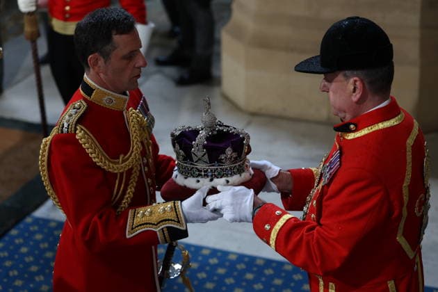 State Opening of Parliament - ROTA - Victoria Tower Position State Opening of Parliament - ROTA - Victoria Tower Position The Imperial State Crown arrives, followed by HRH King Charles III, at the Palace of Westminster, Credit:Geoff Pugh for the Telegraph PA ROTA - B68 Avalon UK, London, Westminster  Copyright: xGeoffxPughxforxthexTelegraphx xPAxROTAx-xB68x xAvalonx 1098537210