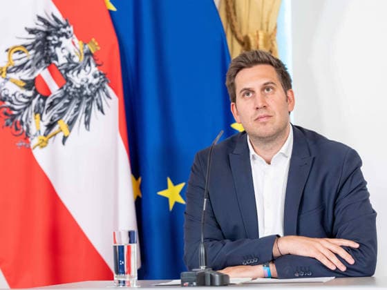 20260513 Pressefoyer nach dem Ministerrat der Bundesregierung WIEN, OESTERREICH - MAI 13: Staatssekretaer im Bundeskanzleramt Alexander Proell (OeVP) beim Pressefoyer - nach dem Ministerrat der Bundesregierung im Bundesdenkmalamt am 13. Mai 2026 in Wien, Oesterreich. 260513_SEPA_10_001 Copyright: xMichaelxIndrax SEPAxMedia