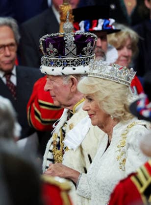King Charles and Queen Camilla at State Opening of Parliament at the Houses of Parliament, London, UK, 13 May 2026 Britain s King Charles and Queen Camilla arrive for the State Opening of Parliament, at the Houses of Parliament, in London, Britain, May 13, 2026., Credit:Suzanne Plunkett PA ROTA - B68 Avalon London, United Kingdom Copyright: xSuzannexPlunkettx xPAxROTAx-xB68x xAvalonx 1098546596