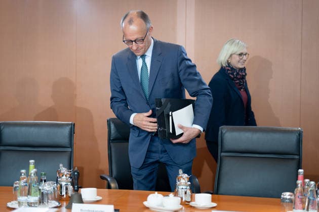 Cabinet meeting, Federal Government, Federal Chancellor, Friedrich Merz Berlin Berlin GER