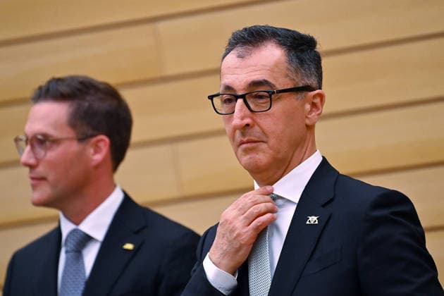 Cem OEZDEMIR State Premier of Baden Wuerttemberg, left Manuel HAGEL CDU, Minister of the Interior BW State Premier election in Baden Wuerttemberg on 13 05 2026 in the state parliament in Stuttgart