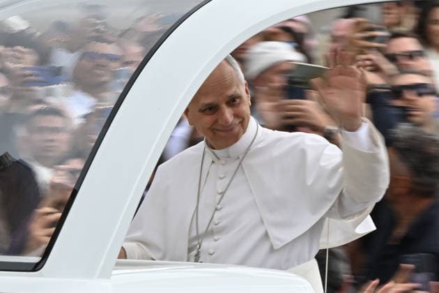 ITALY - POPE LEO XIV DURING THE WEEKLY GENERAL AUDIENCE AT ST PETER S SQAUTE IN THE VATICAN - 2026 5 13 Italy, Rome, Vatican, 2026 5 13 .Pope Leo XIV a during the weekly general audience at St Peter s Square in The Vatican EDITORIAL USE ONLY - NO BOOKS Copyright: xALESSIAxGIULIANIx