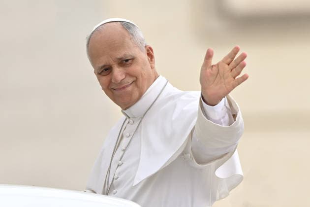 ITALY - POPE LEO XIV DURING THE WEEKLY GENERAL AUDIENCE AT ST PETER S SQAUTE IN THE VATICAN - 2026 5 13 Italy, Rome, Vatican, 2026 5 13 .Pope Leo XIV a during the weekly general audience at St Peter s Square in The Vatican EDITORIAL USE ONLY - NO BOOKS Copyright: xALESSIAxGIULIANIx
