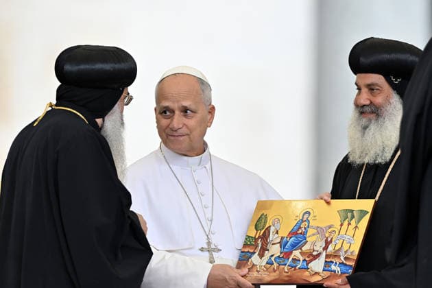 ITALY - POPE LEO XIV DURING THE WEEKLY GENERAL AUDIENCE AT ST PETER S SQAUTE IN THE VATICAN - 2026 5 13 Italy, Rome, Vatican, 2026 5 13 .Pope Leo XIV a during the weekly general audience at St Peter s Square in The Vatican EDITORIAL USE ONLY - NO BOOKS Copyright: xALESSIAxGIULIANIx