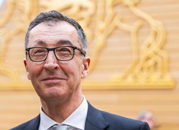 Cem Özdemir is the new Minister President of the State of Baden Württemberg On May 13, the politician of the Green Party was sworn in in the state parliament 13 05 2026, Stuttgart, Baden Württemberg, Germany