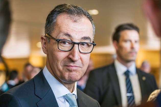 Cem Özdemir is the new Minister President of the state of Baden Württemberg On May 13, the politician from the Green Party was sworn in to the state parliament 13 05 2026, Stuttgart, Baden Württemberg, Germany