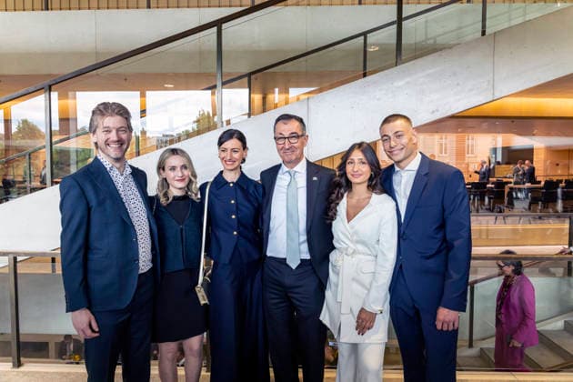 Cem Özdemir is the new Minister President of the state of Baden Württemberg On May 13, the politician from the Green Party was sworn in to the state parliament Wife Flavia Zaka with family members 13 05 2026, Stuttgart, Baden Württemberg, Germany