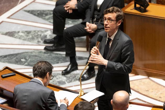 Questions To The Government - Paris The Minister for Education, Edouard Geffray, during Question Time in the National Assembly in Paris on 13 May 2026. Photos by Jérémy Paoloni ABACAPRESS.COM Paris France  Copyright: xPaolonixJeremy ABACAx