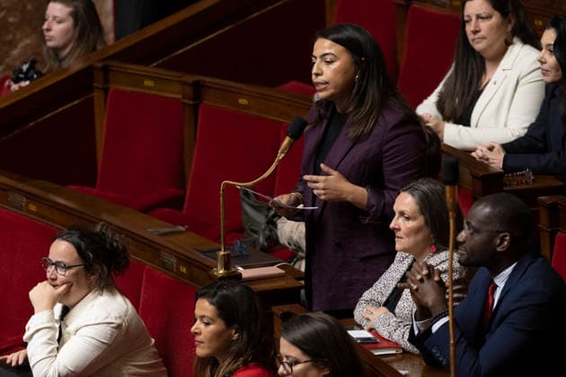 Questions To The Government - Paris Sheherazade Bentorki, an LFI MP, during Question Time in the National Assembly in Paris on 13 May 2026. Photos by Jérémy Paoloni ABACAPRESS.COM Paris France  Copyright: xPaolonixJeremy ABACAx