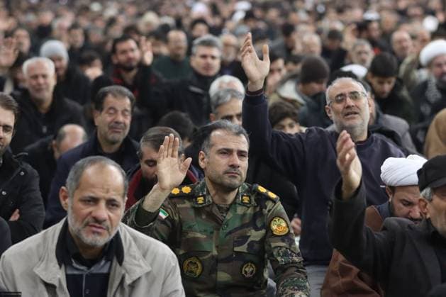 May 13, 2026, Iran, Iran: Protesters gather during a demonstration in support of the government and against U.S. and Israeli strikes after the killing of IranÃ¢â‚¬â ¢s Supreme Leader Ayatollah Ali Khamenei. The United States and Israel launched strikes against Iran on February 28, and Iran retaliated with barrages of missiles at Gulf states and Israel. Iran Iran - ZUMAi98_ 20260513_zih_i98_197 Copyright: xIranianxSupremexLeader SxOfficex