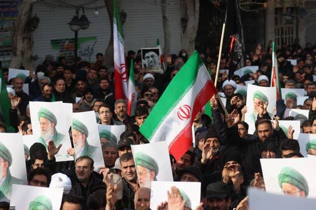 May 13, 2026, Iran, Iran: Protesters gather during a demonstration in support of the government and against U.S. and Israeli strikes after the killing of IranÃ¢â‚¬â ¢s Supreme Leader Ayatollah Ali Khamenei. The United States and Israel launched strikes against Iran on February 28, and Iran retaliated with barrages of missiles at Gulf states and Israel. Iran Iran - ZUMAi98_ 20260513_zih_i98_203 Copyright: xIranianxSupremexLeader SxOfficex