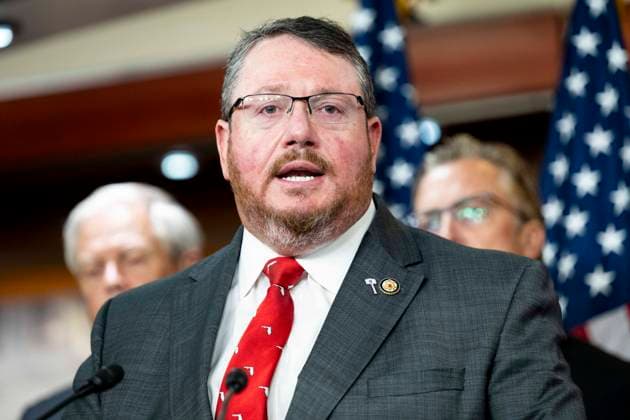 May 13, 2026, Washington, District Of Columbia, USA: U.S. Representative RANDY FINE (R-FL) speaking at a press conference to discuss surveillance by the Department of Justice, at the U.S. Capitol in Washington, D.C. Washington USA  - ZUMAb161 20260513_aap_b161_011 Copyright: xMichaelxBrochsteinx