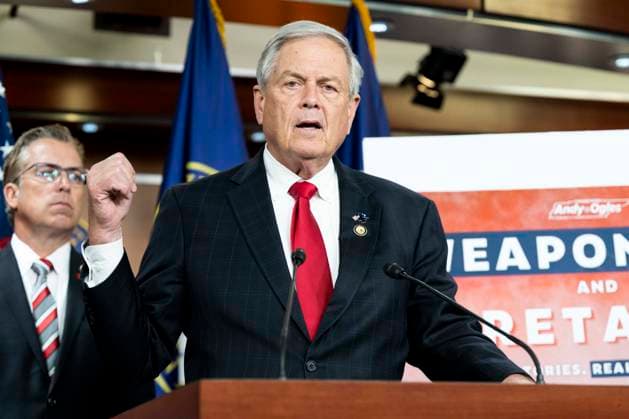 May 13, 2026, Washington, District Of Columbia, USA: U.S. Representative RALPH NORMAN (R-SC) speaking at a press conference to discuss surveillance by the Department of Justice, at the U.S. Capitol in Washington, D.C. Washington USA  - ZUMAb161 20260513_aap_b161_030 Copyright: xMichaelxBrochsteinx
