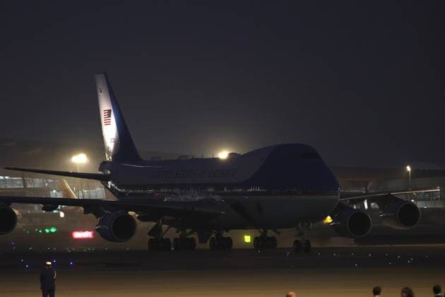 BEIJING, CHINA - MAY 13: U.S. President Donald Trump arrives at Beijing Capital International Airport on May 13, 2026 in Beijing, China. At the invitation of Chinese President Xi Jinping, Trump is visiting China from May 13 to 15.  Copyright: xChinaxNewsxServicex 111641348824