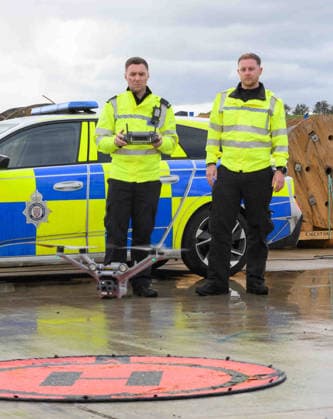British Transport Police Drones 13.05.2026. British Transport Police drones. British Transport Police launched their new drone tech at Cadder Junction near Bishopbriggs, Scotland.  Copyright: xAlanxMacGregorxEwingx NINTCHDBPICT001080331802