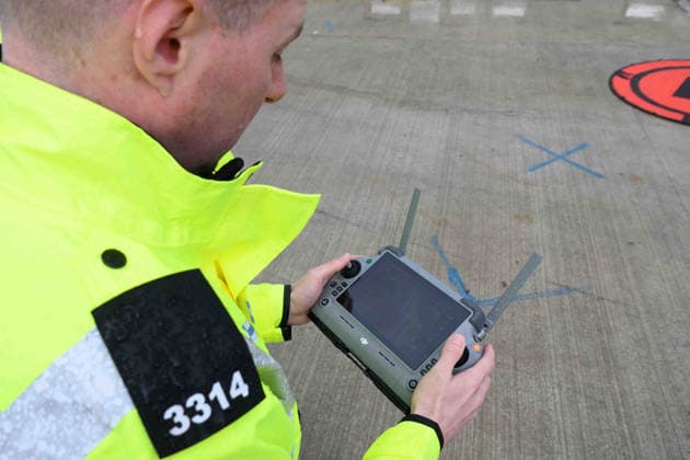 British Transport Police Drones 13.05.2026. British Transport Police drones. British Transport Police launched their new drone tech at Cadder Junction near Bishopbriggs, Scotland.  Copyright: xAlanxMacGregorxEwingx NINTCHDBPICT001080331939