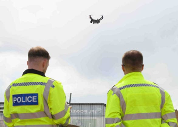 British Transport Police Drones 13.05.2026. British Transport Police drones. British Transport Police launched their new drone tech at Cadder Junction near Bishopbriggs, Scotland.  Copyright: xAlanxMacGregorxEwingx NINTCHDBPICT001080331986
