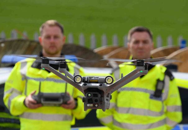 British Transport Police Drones 13.05.2026. British Transport Police drones. British Transport Police launched their new drone tech at Cadder Junction near Bishopbriggs, Scotland.  Copyright: xAlanxMacGregorxEwingx NINTCHDBPICT001080332139