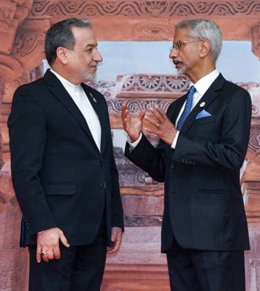 External Affairs Minister S. Jaishankar welcomes Iranian Foreign Minister Abbas Araghchi during the BRICS Foreign Ministers™ Meeting 2026 New Delhi, May 14 (ANI): External Affairs Minister S. Jaishankar welcomes Iranian Foreign Minister Abbas Araghchi during the BRICS Foreign Ministers™ Meeting 2026, at Bharat Mandapam, in New Delhi on Thursday. New Delhi Delhi India Copyright: xANIx ANI_20260514080