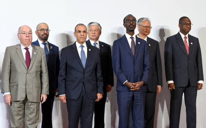 Family photo on the sidelines of the BRICS Foreign Ministers Meeting New Delhi, May 14 (ANI): External Affairs Minister S. Jaishankar, along with other BRICS Foreign Ministers at the family photo on the sidelines of the BRICS Foreign Ministers Meeting, at Bharat Mandapam in New Delhi on Thursday. NEW DELHI Delhi India Copyright: xANIx ANI_20260514197