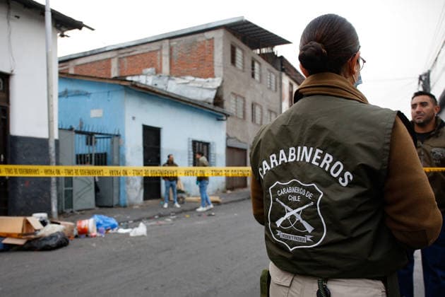 Santiago, May 14, 2026 One dead and one wounded was the result of a shooting in Regifo street in the commune of Recoleta, crime that would be related in the same sector Os9 of Carabineros works in the place Diego Martin Aton Chile, Aton 1155391 jpeg  Copyright: DIEGOxMARTIN ATONxCHILE
