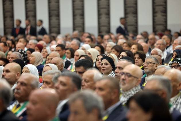 Palestinian President Abbas attends Fatah conference in Ramallah Palestinian President Mahmoud Abbas attends the eighth general conference of the Fatah Movement in Ramallah, in the West Bank, on May 14, 2026. More than 2,500 members were approved to participate, while a direct-link mechanism was announced to ensure broad participation from the West Bank, Gaza Strip, Lebanon and Egypt. Photo by Thaer Ganaim apaimages Ramallah West Bank Palestinian Territory 140526_Ramallah_PPO_00(10) Copyright: xapaimagesxThaerxGanaimx xapaimagesx