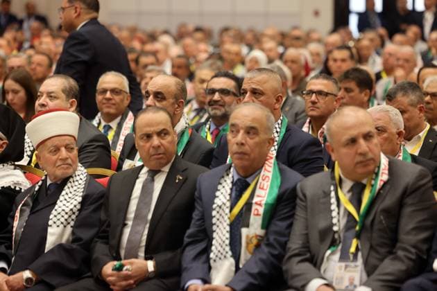 Palestinian President Abbas attends Fatah conference in Ramallah Palestinian President Mahmoud Abbas attends the eighth general conference of the Fatah Movement in Ramallah, in the West Bank, on May 14, 2026. More than 2,500 members were approved to participate, while a direct-link mechanism was announced to ensure broad participation from the West Bank, Gaza Strip, Lebanon and Egypt. Photo by Thaer Ganaim apaimages Ramallah West Bank Palestinian Territory 140526_Ramallah_PPO_00(16) Copyright: xapaimagesxThaerxGanaimx xapaimagesx
