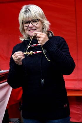 Dr. Evelyne Menges City Councillor Munich 14 05 2026 Wittelsbacherplatz Hamburg Fish Market Opening Photo Munich