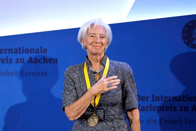 Politician Ursula von der Leyen CDU , President of the EU Commission, at the award ceremony for the International Charlemagne Prize of Aachen 2026 Aachen, 14 05 2026 NRW Germany Copyright: xChristophxHardtx