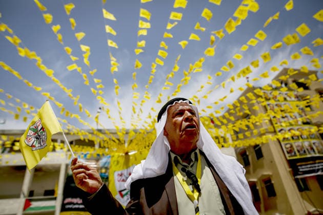 8th General Congress of the Fatah Movement RAMALLAH, WEST BANK, PALESTINE - MAY 14: The 8th General Congress of the Fatah Movement begins at the Palestinian Presidential headquarters in Ramallah, West Bank, Palestine on May 14, 2026. The Gaza segment of the congress was held via video conference at Al-Azhar University with the participation of numerous delegates. Saeed M. M. T. Jaras Anadolu Ramallah West Bank. Editorial use only. Please get in touch for any other usage.  Copyright: x2026xAnadoluxSaeedxM.xM.xT.xJarasx