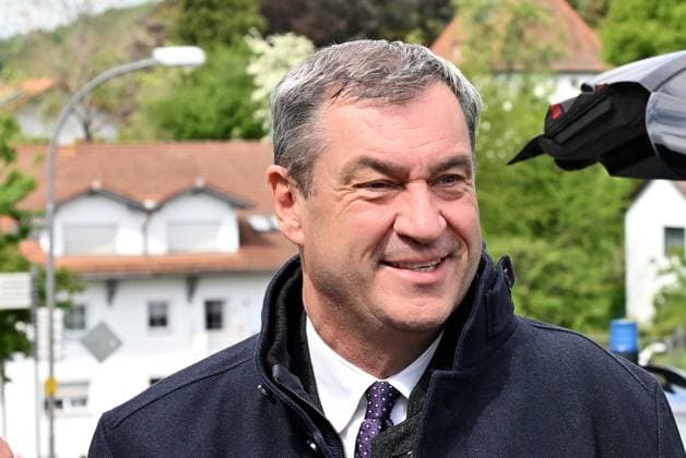 14 05 2026, 650th anniversary of the town of Grafenau, Lower Bavaria, Bavaria, Germany, visit by Bavarian Prime Minister Dr. Markus Söder,