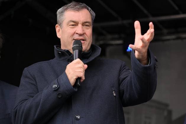 14 05 2026, 650th anniversary of the town of Grafenau, Lower Bavaria, Bavaria, Germany, visit by Bavarian Prime Minister Dr. Markus Söder,