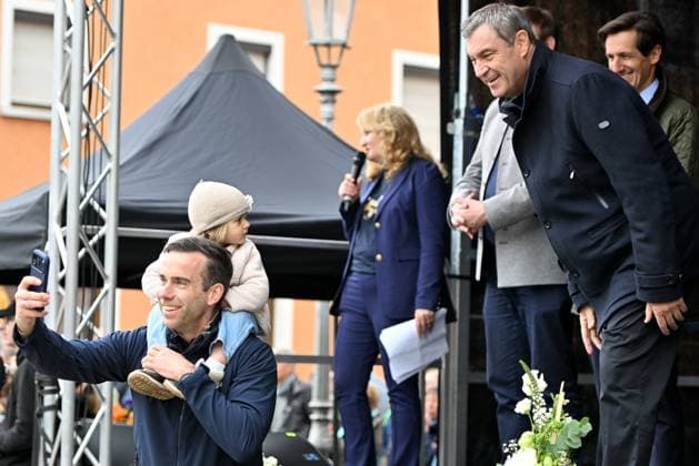 14 05 2026, 650th anniversary of the town of Grafenau, Lower Bavaria, Bavaria, Germany, visit by Bavarian Prime Minister Dr. Markus Söder,