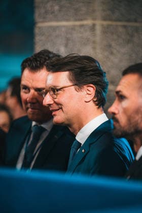 Germany, Aachen Presentation of the International Charlemagne Prize 2026 to Mario Draghi, Mario Draghi, former President of the European Central Bank ECB, former Italian Prime Minister, Hendrik Wüst, CDU, Prime Minister of North Rhine-Westphalia Copyright: xThiemoxRudolphx