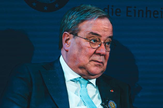 Germany, Aachen Presentation of the International Charlemagne Prize 2026 to Mario Draghi, Mario Draghi, former President of the European Central Bank ECB, former Italian Prime Minister, Armin Laschet CDU, Chairman of the Charlemagne Prize Board of Directors Copyright: xThiemoxRudolphx
