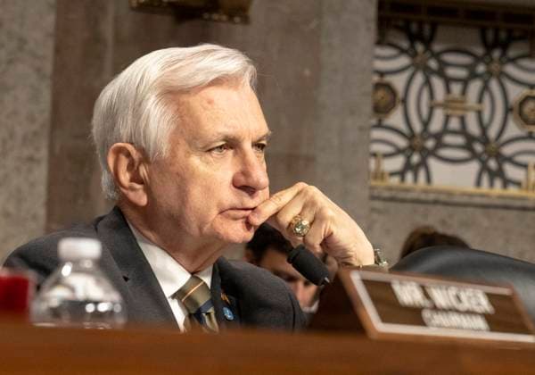 Senate on Armed Services on the United States Central Command United States Senator Jack Reed (Democrat of Rhode Island), Ranking Member, US Senate Committee on Armed Services, gives his opening remarks during the US Senate Armed Services hearing to ‘examine the posture of CENTCOM and USAFRICOM in review of the Defense Authorization Request for FY2027,’ in the Dirksen Senate Office Building on Capitol Hill in Washington, DC, USA, on Thursday, May 14, 2026. Photo by Andrew Thomas CNP ABACAPRESS.COM Washington District of Columbia United States  Copyright: xCNP ABACAx